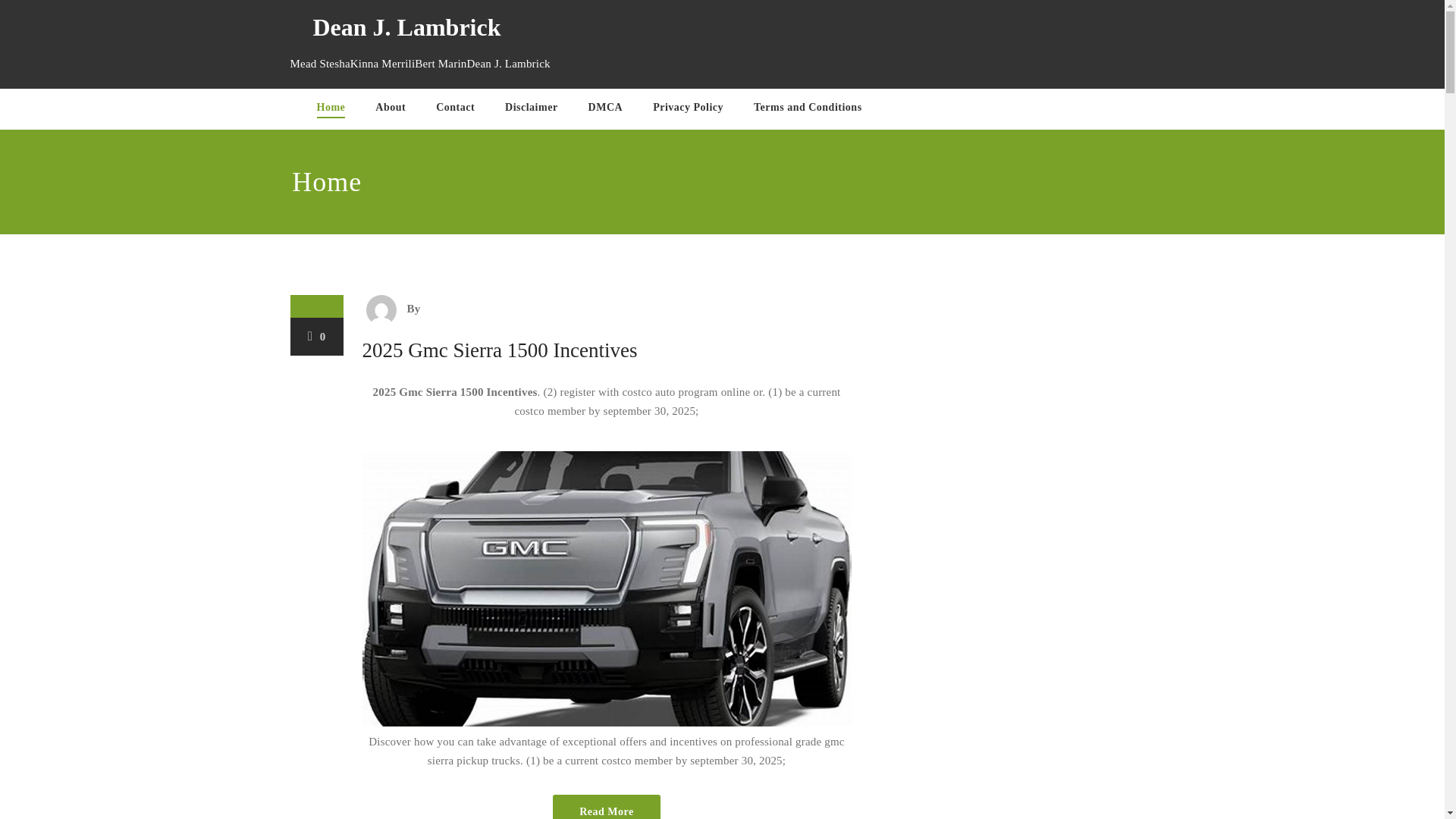 website screenshot of https://deanjlambrick.pages.dev/