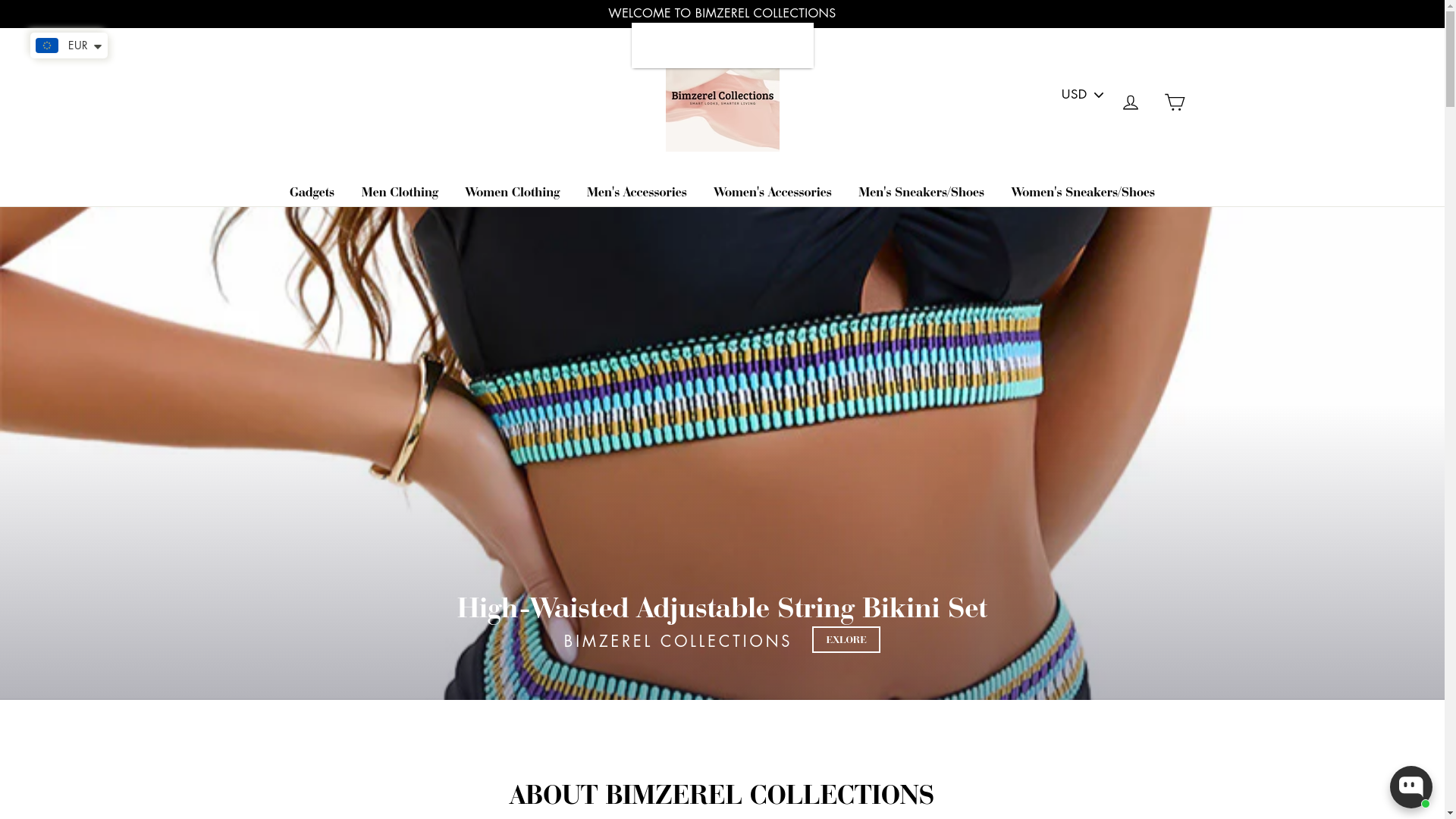 website screenshot of https://bimzerelcollection.org/