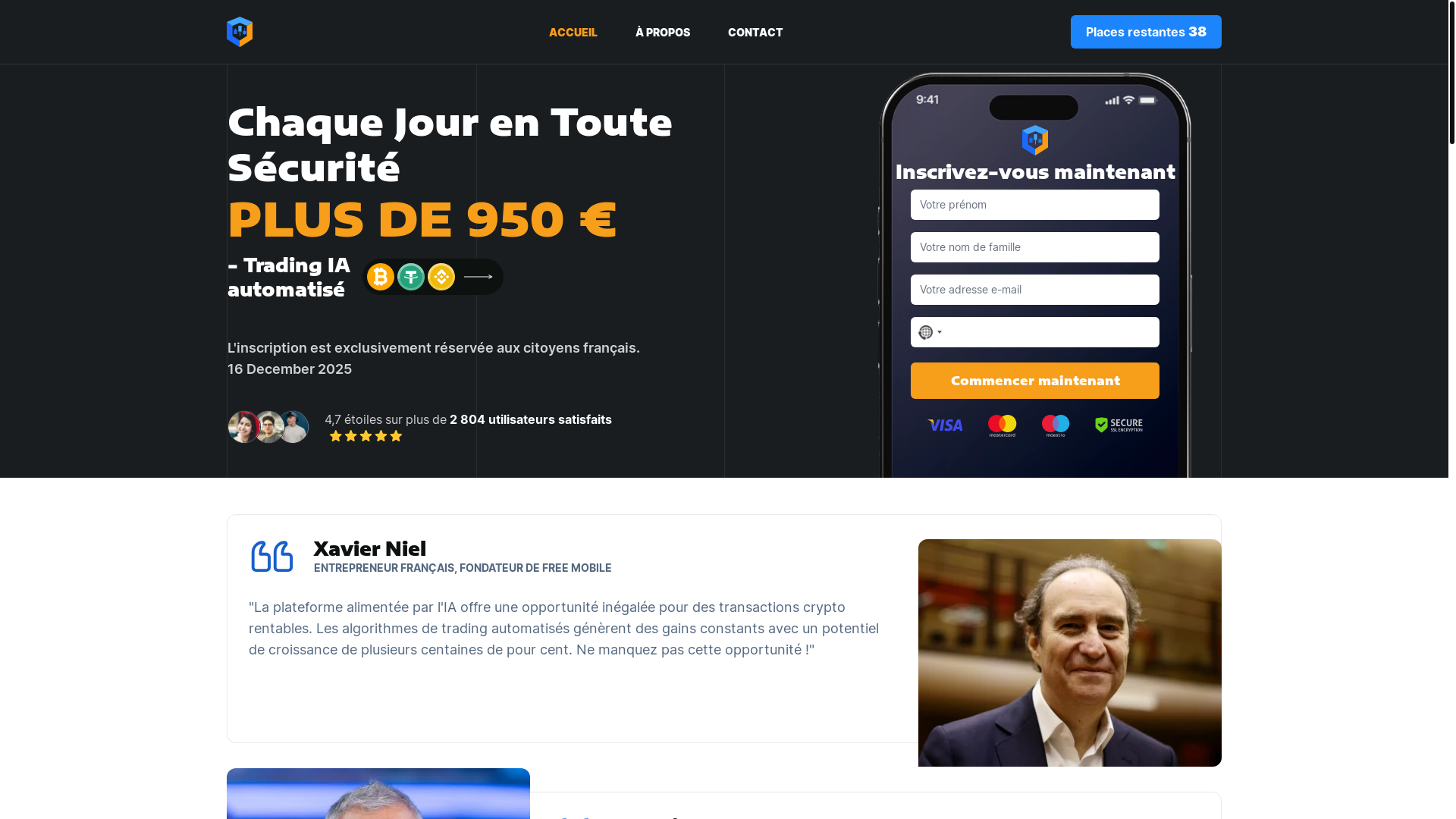 website screenshot of https://zavinoalgo.org/