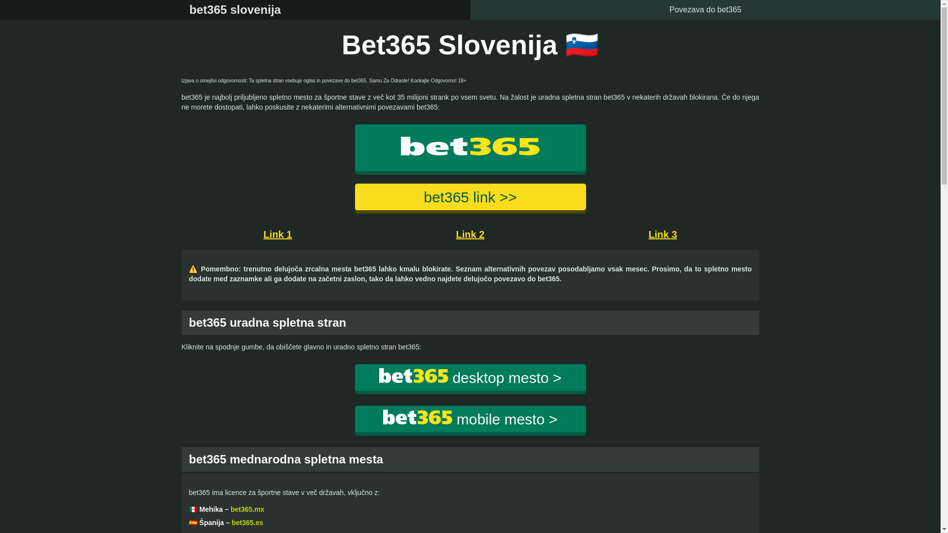 website screenshot of https://bet365-slovenija-si.pages.dev/