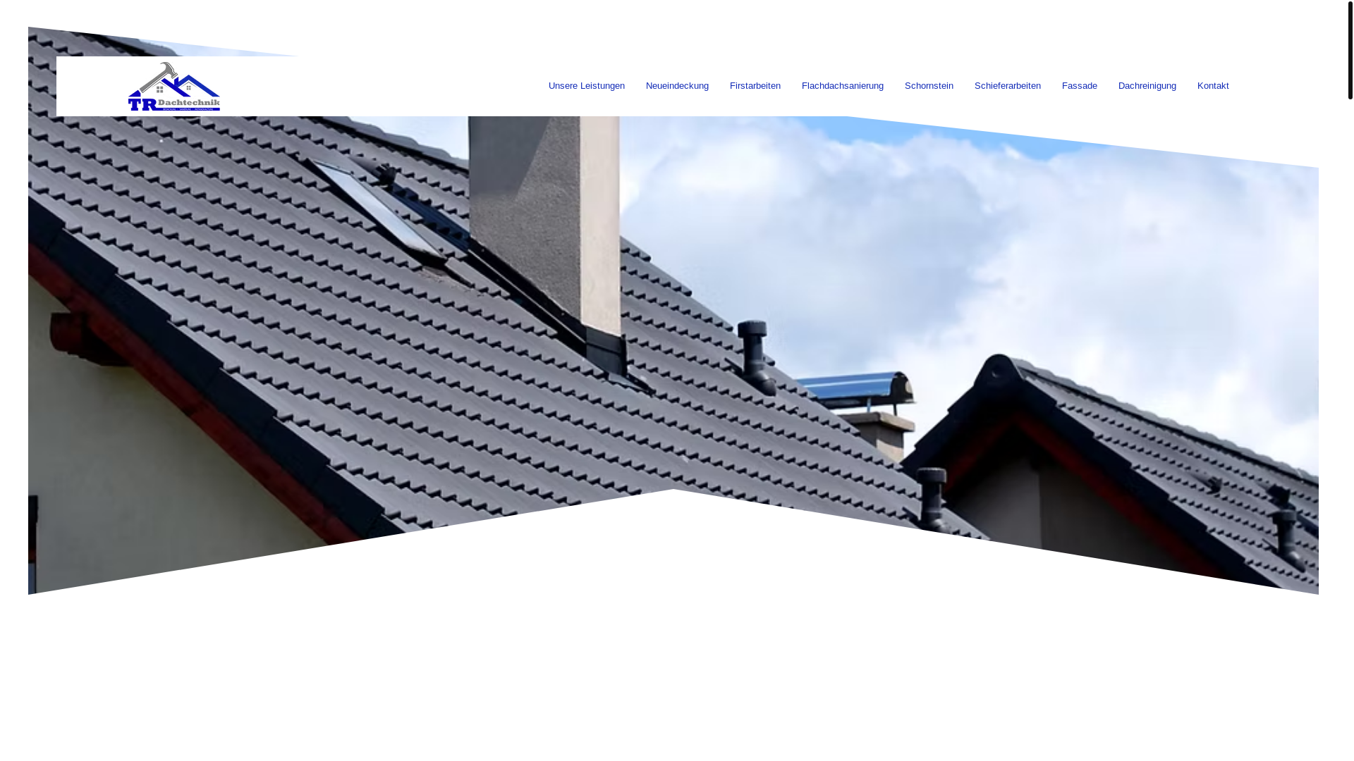 website screenshot of https://dachtechnik-tr.de/