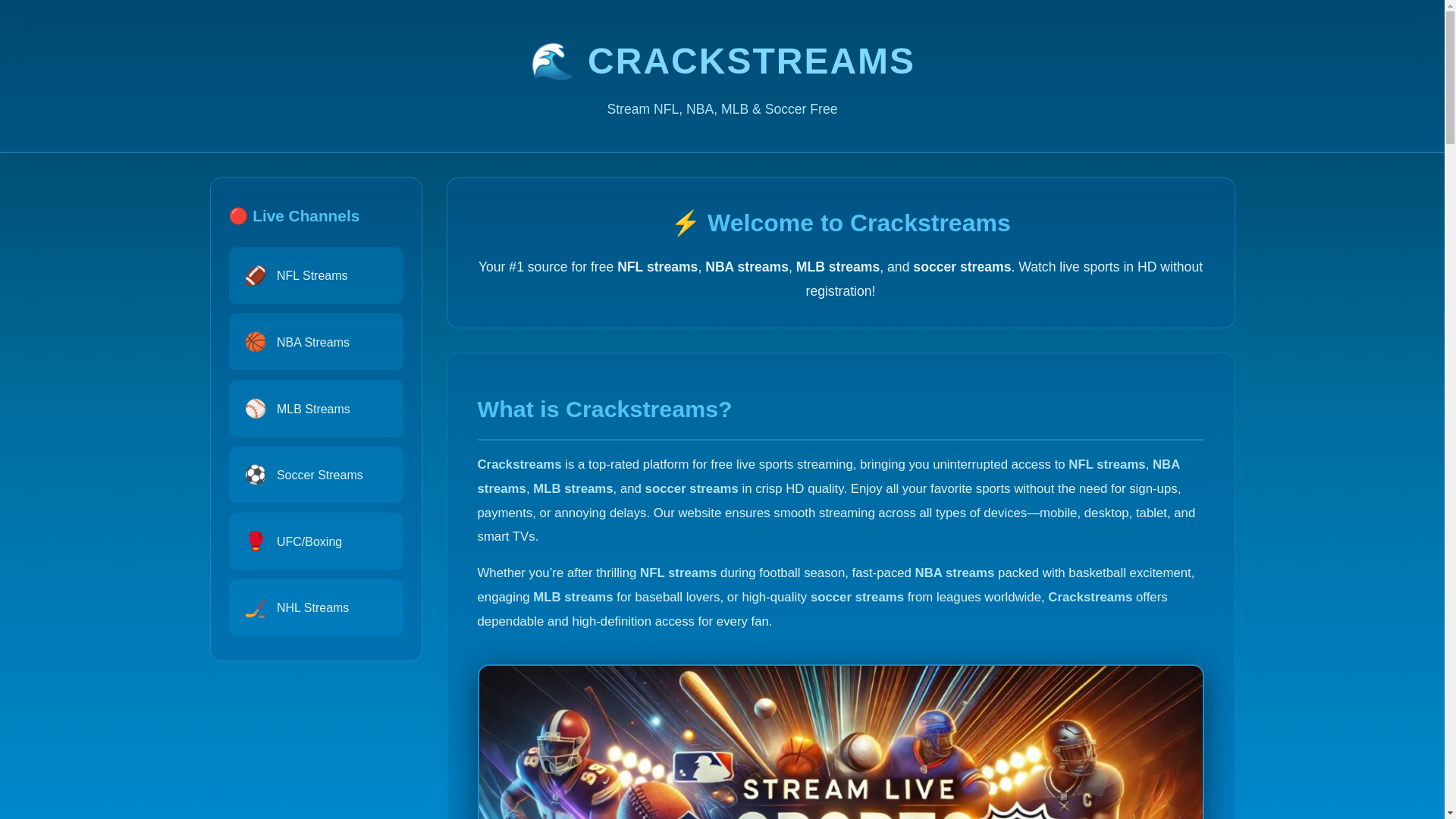 website screenshot of https://crackstreams247-lol.pages.dev/