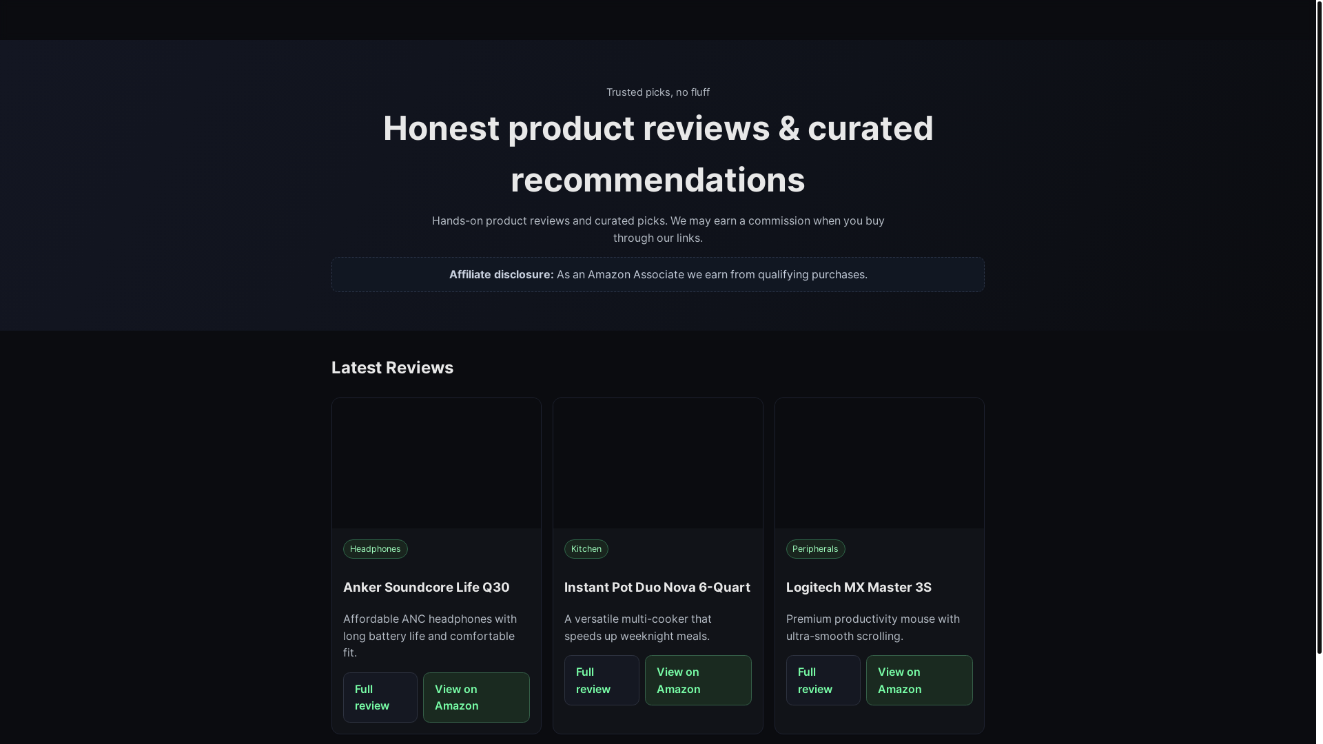 website screenshot of https://amazon-test.pages.dev/