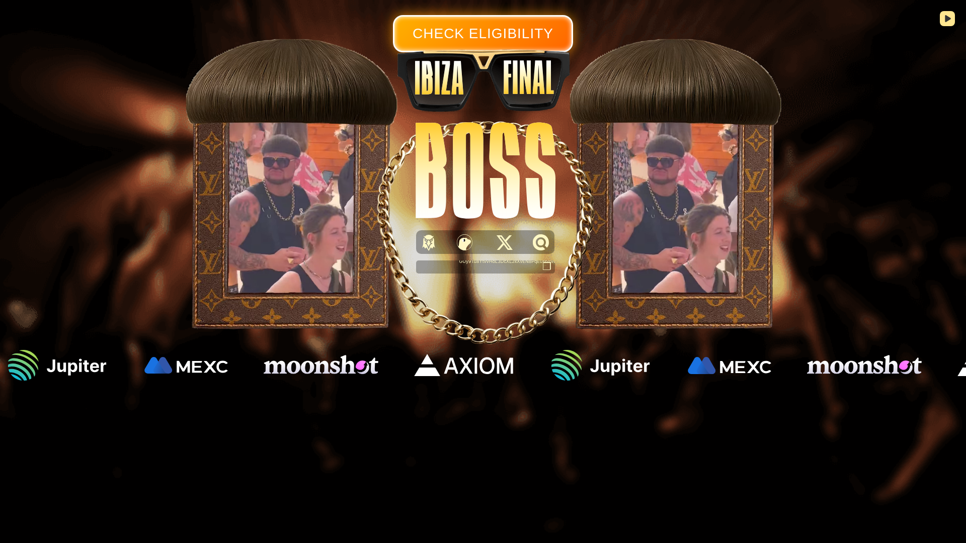 website screenshot of https://ibizafinallboss.vip/