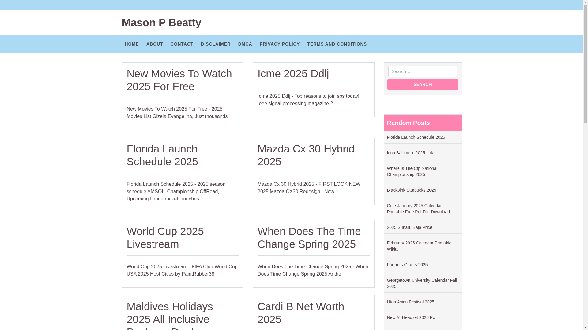 website screenshot of https://masonpbeatty.pages.dev/