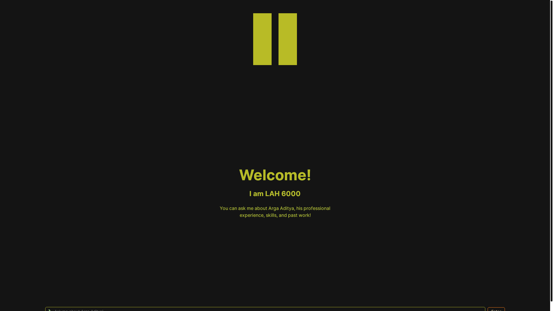 website screenshot of https://argaaditya.space/