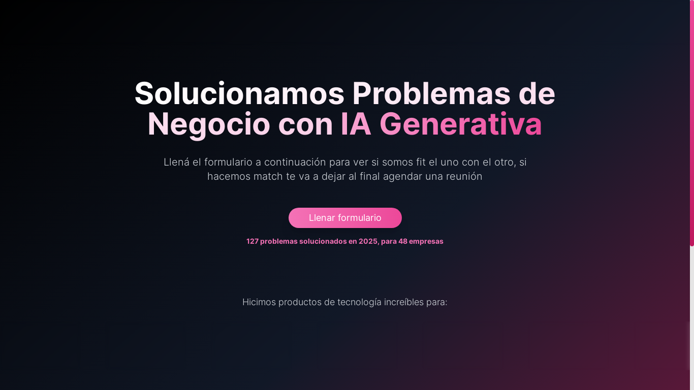 website screenshot of https://productbytom.com/
