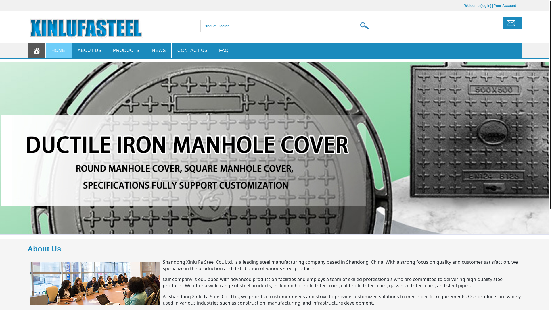 website screenshot of https://goldion-steel.com/