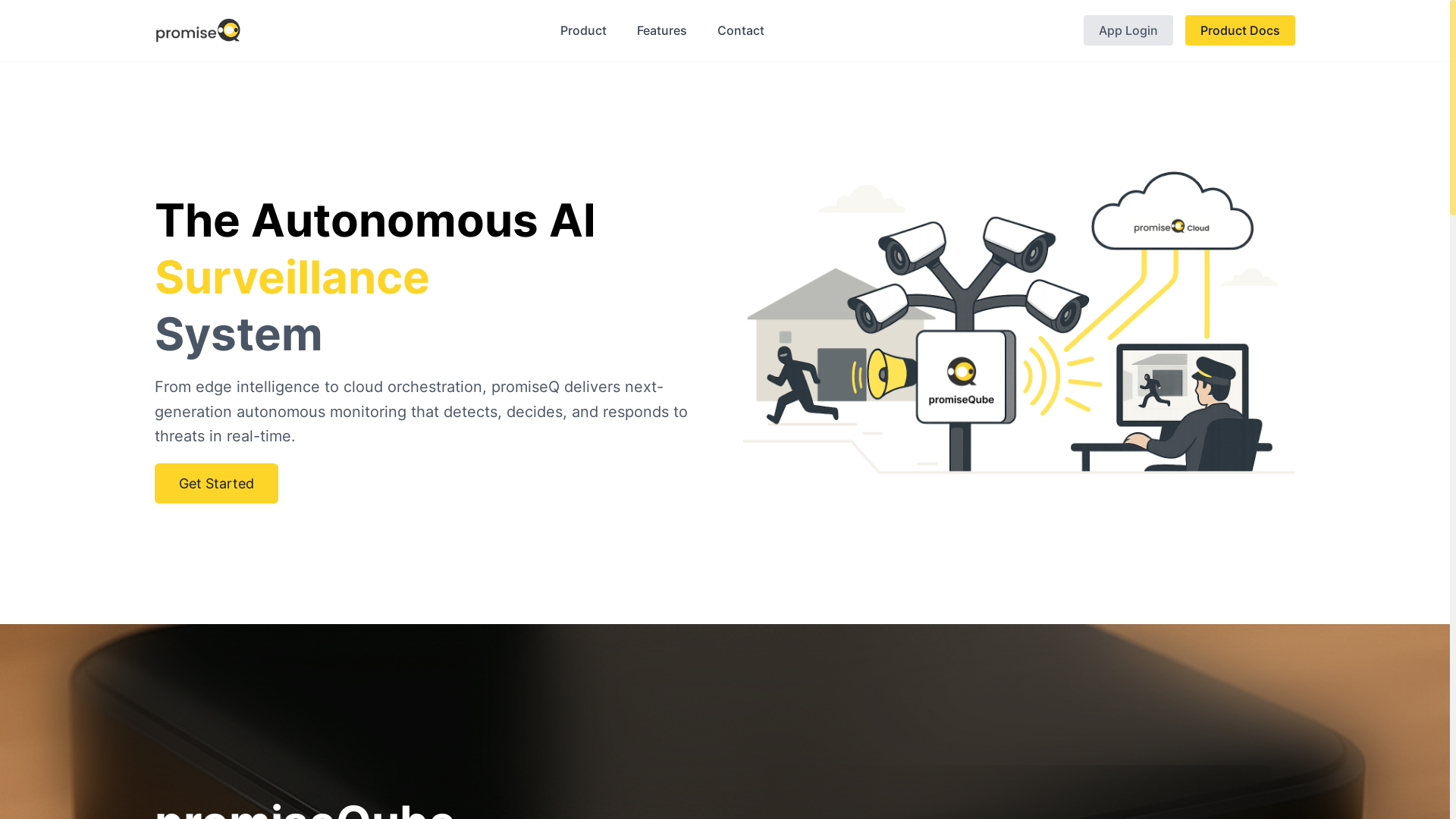 website screenshot of https://promiseq-com.pages.dev/