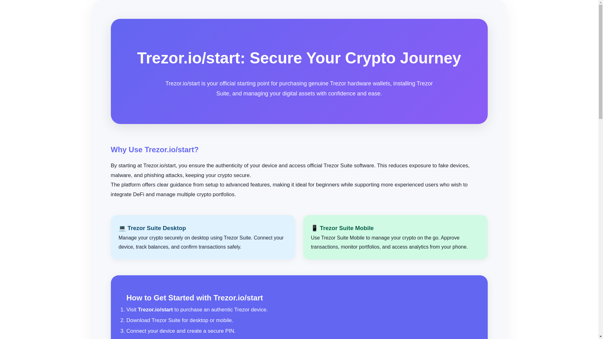 website screenshot of https://trezo-started-io.pages.dev/