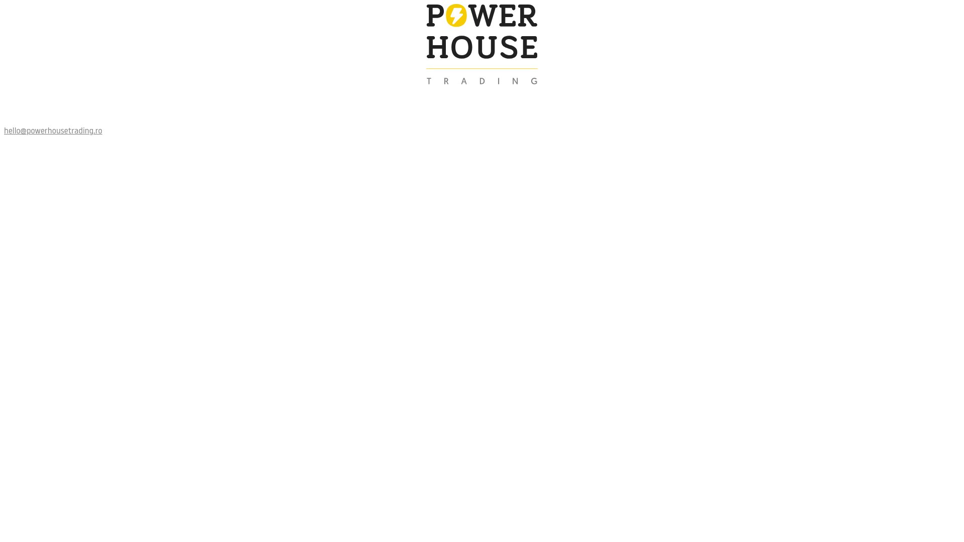 website screenshot of https://powerhousetrading.ro/