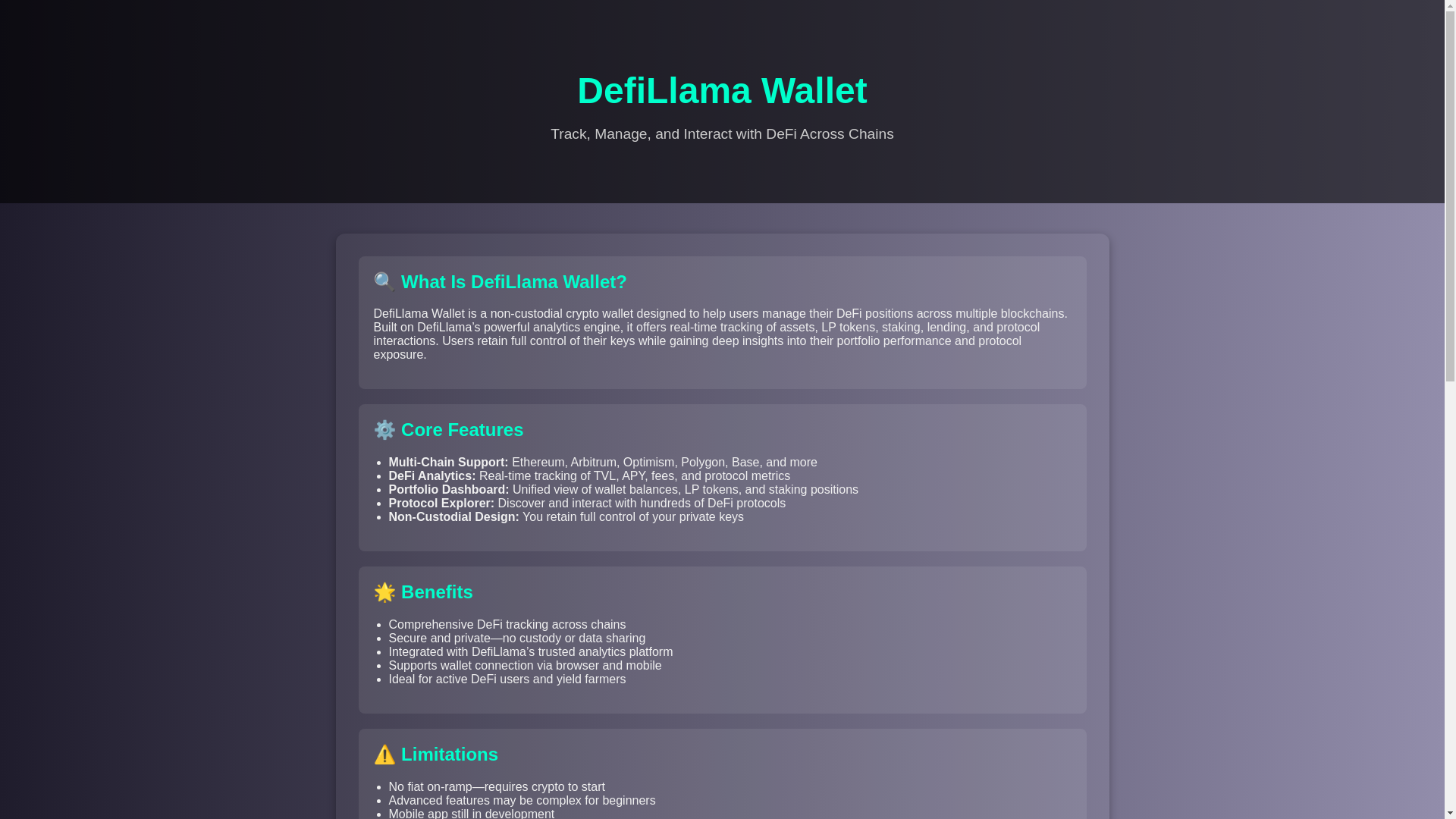 website screenshot of https://add-defilama-wallet.pages.dev/
