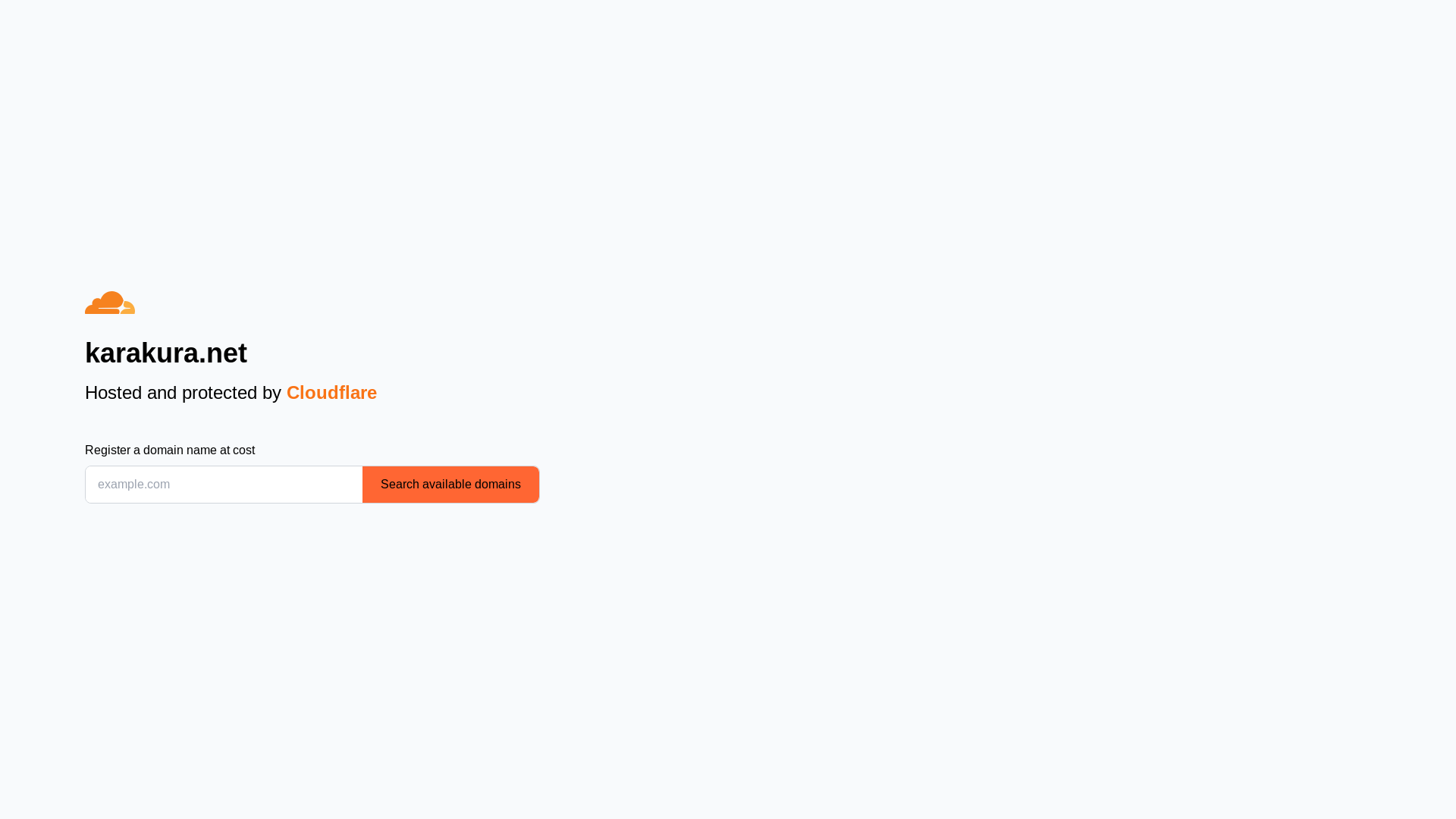website screenshot of https://karakura.net/