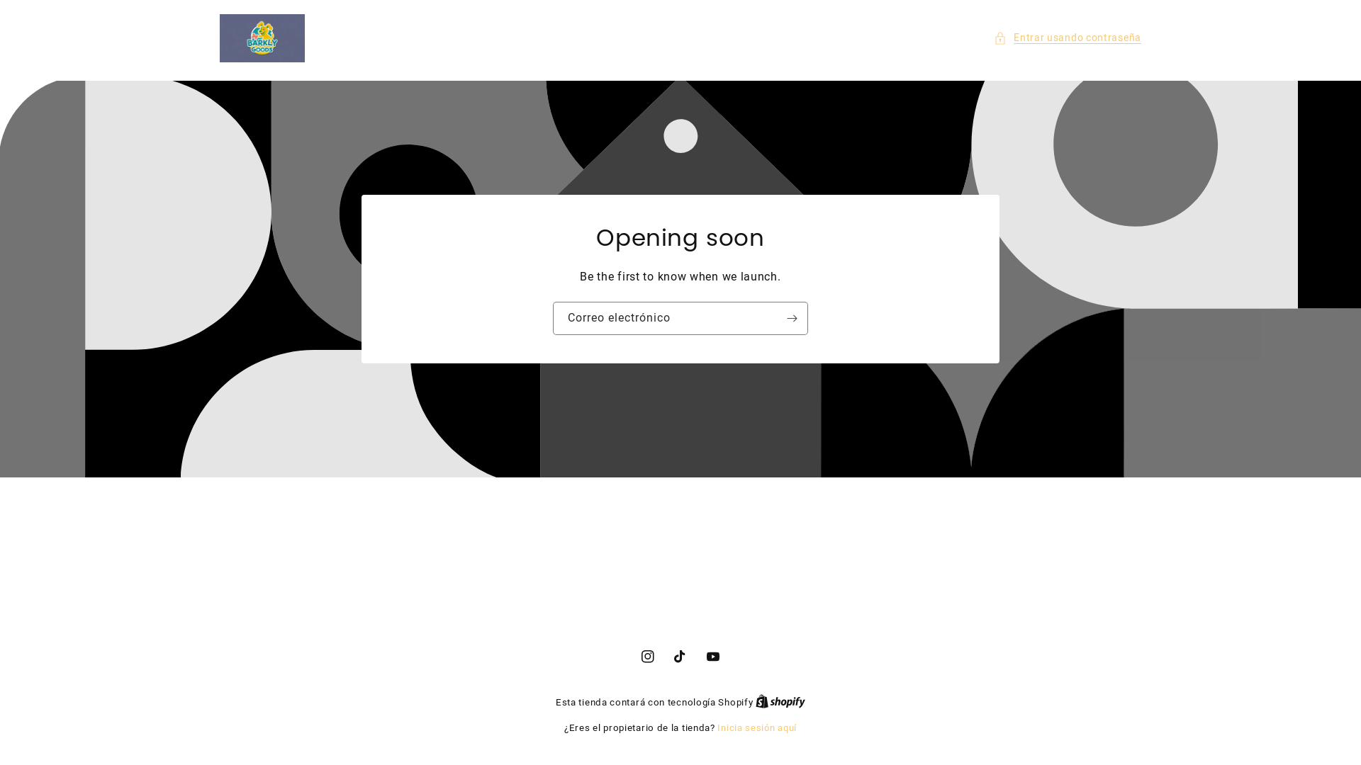 website screenshot of https://barklygoods.com/