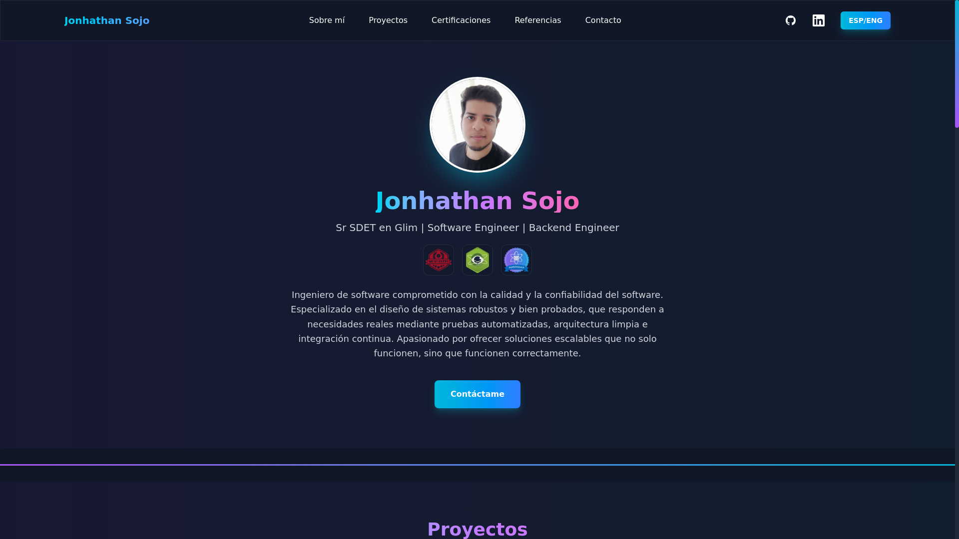 website screenshot of https://my-portafolio.pages.dev/
