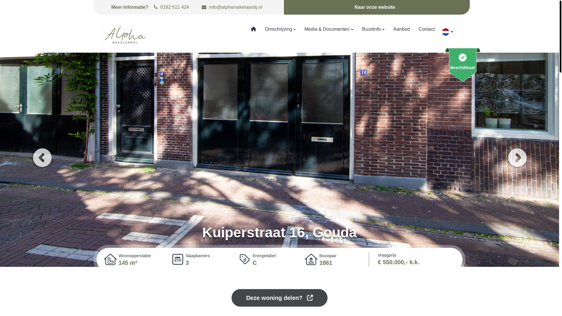 website screenshot of https://kuiperstraat16.nl/