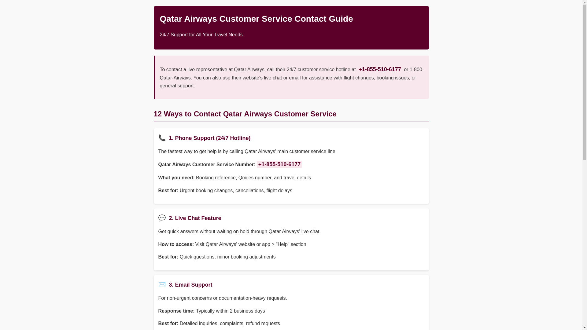 website screenshot of https://official-qatar-airways-customer-service.pages.dev/