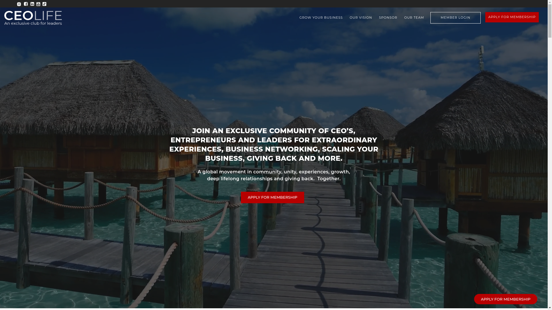 website screenshot of https://ceolifepremium.info/