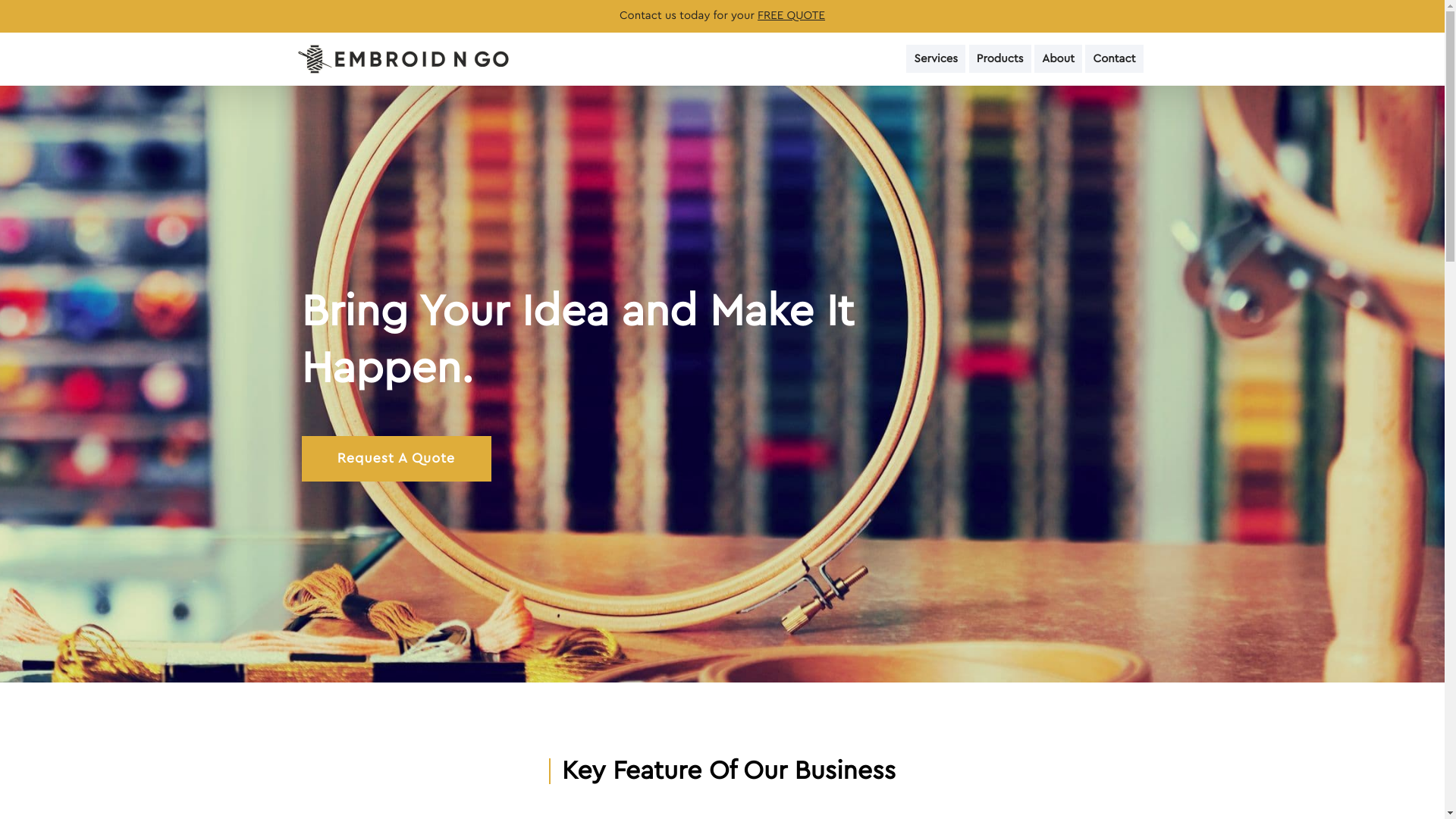 website screenshot of https://embroidngo.pages.dev/