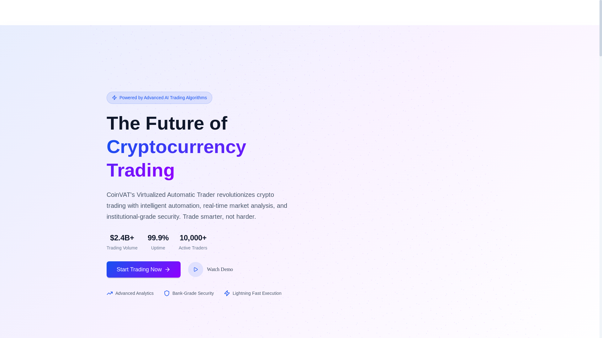 website screenshot of https://coinvat-website.pages.dev/