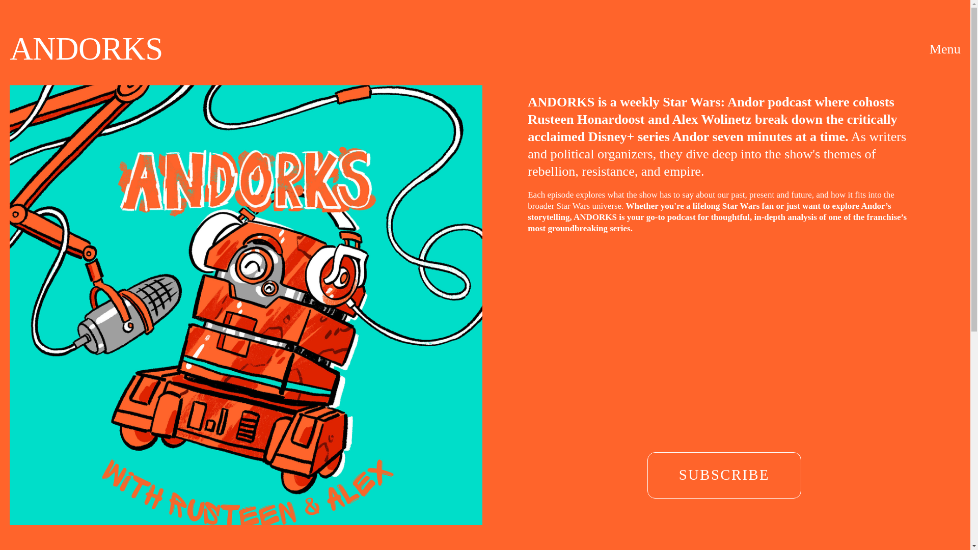 website screenshot of https://andorkspod.com/