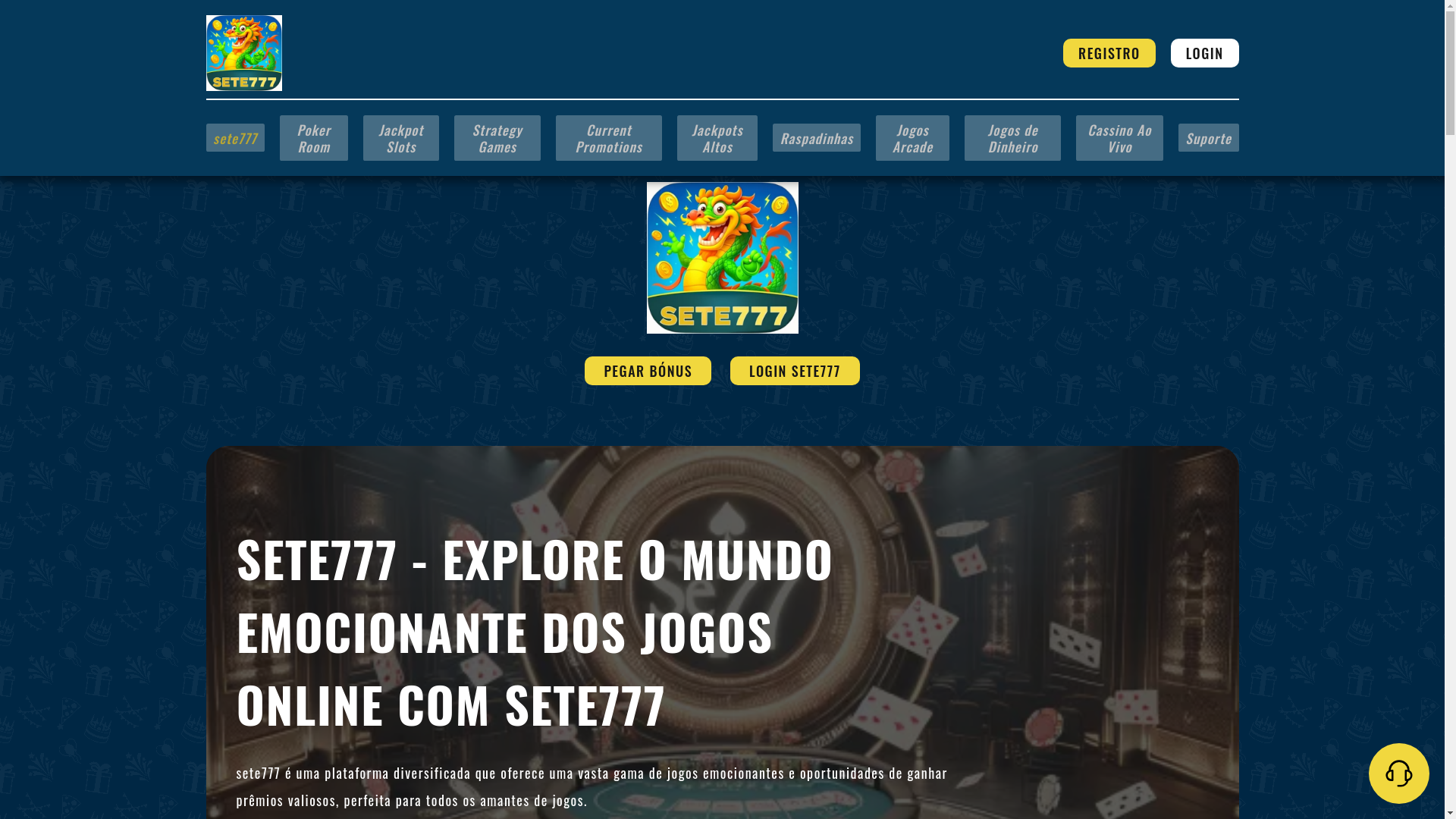 website screenshot of https://sete777.org/