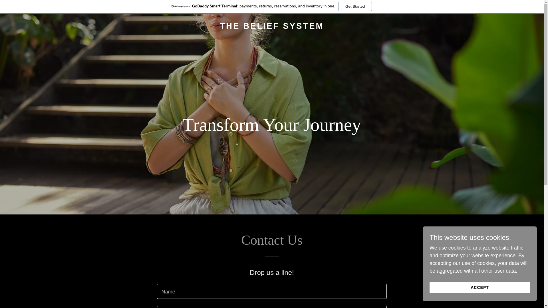 website screenshot of https://thebeliefsystem.us/