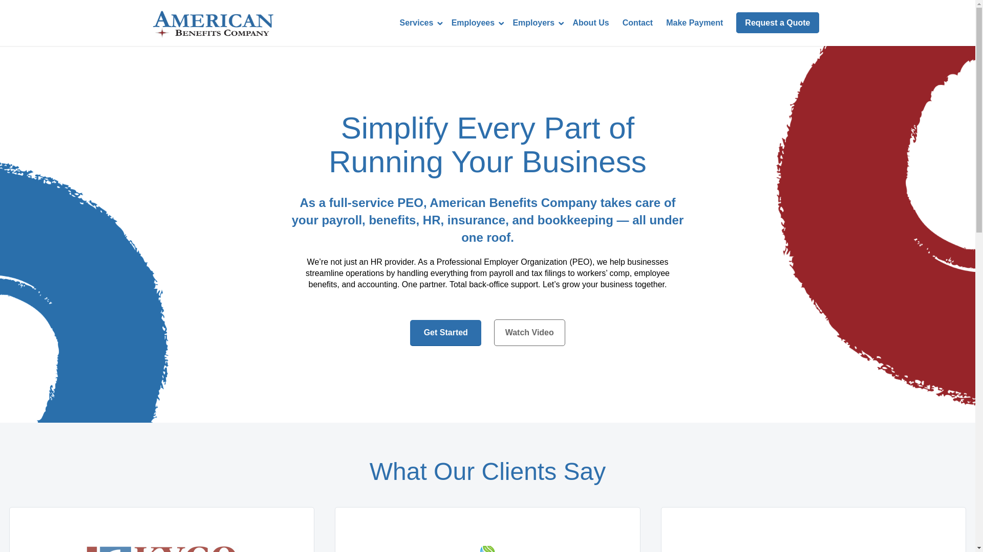 website screenshot of https://perfectsitegoamericanbenefits.com/