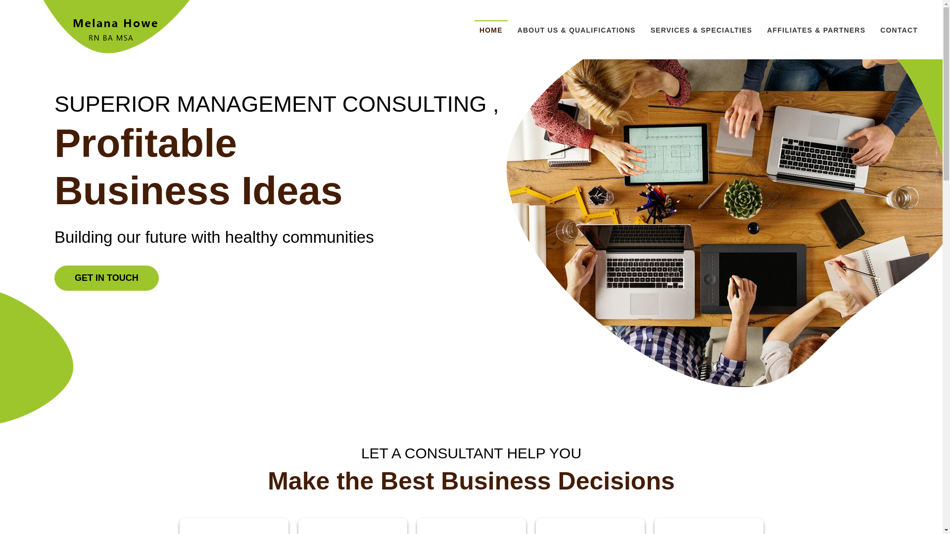 website screenshot of https://howenterprises.biz/