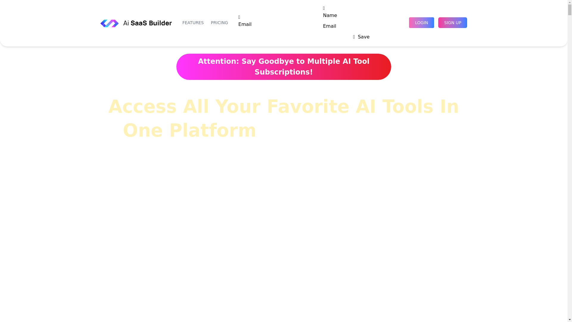 website screenshot of https://aitoolsdashboard.com/