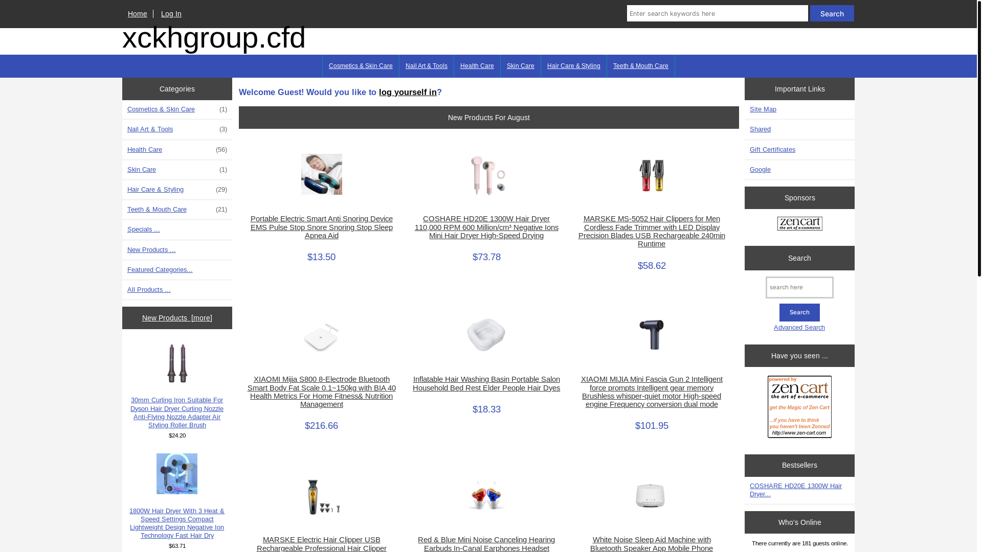 website screenshot of https://xckhgroup.cfd/