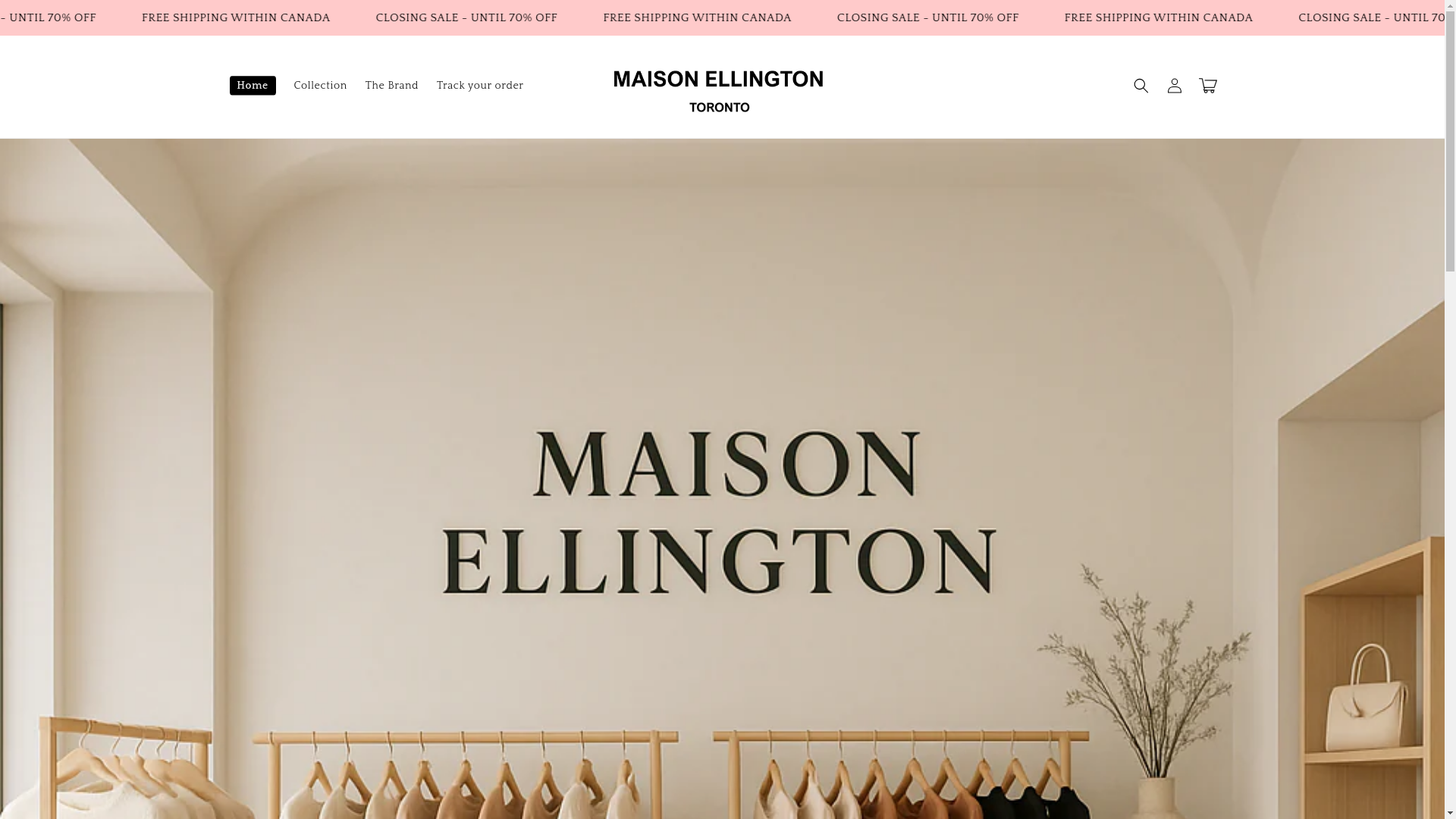 website screenshot of https://harrison-newyork.com/