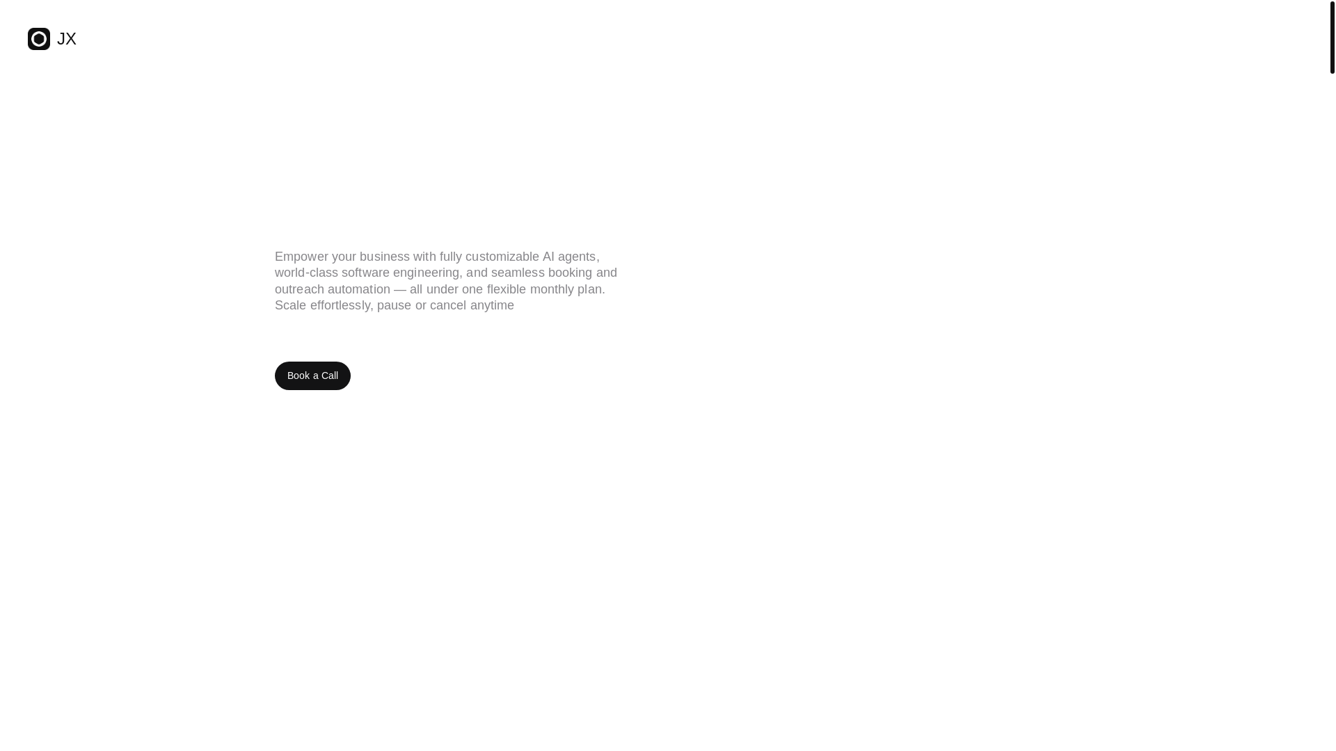 website screenshot of https://jx-solutions.pages.dev/