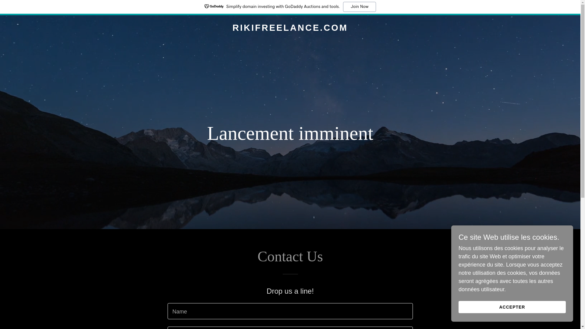 website screenshot of https://rikifreelance.com/
