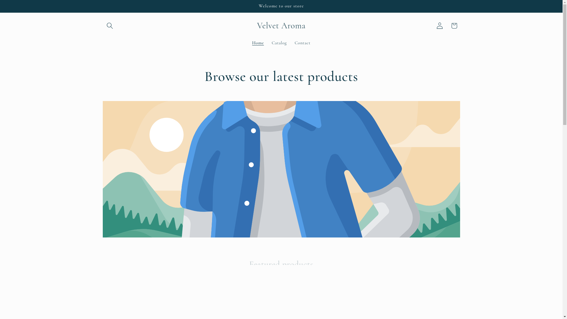 website screenshot of https://velvetaroma.ca/