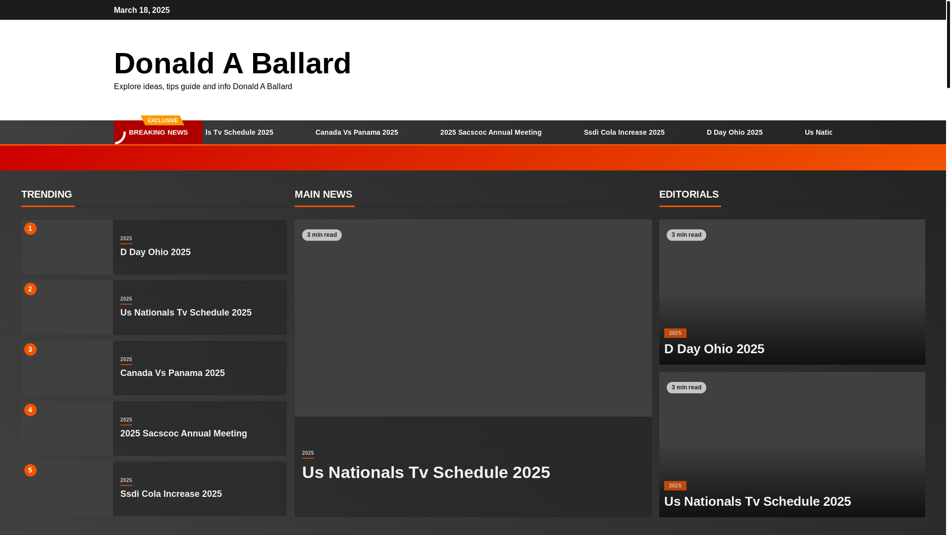 website screenshot of https://donaldaballarda.pages.dev/