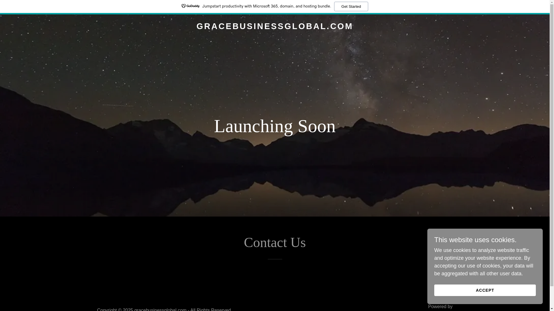 website screenshot of https://gracebusinessglobal.com/