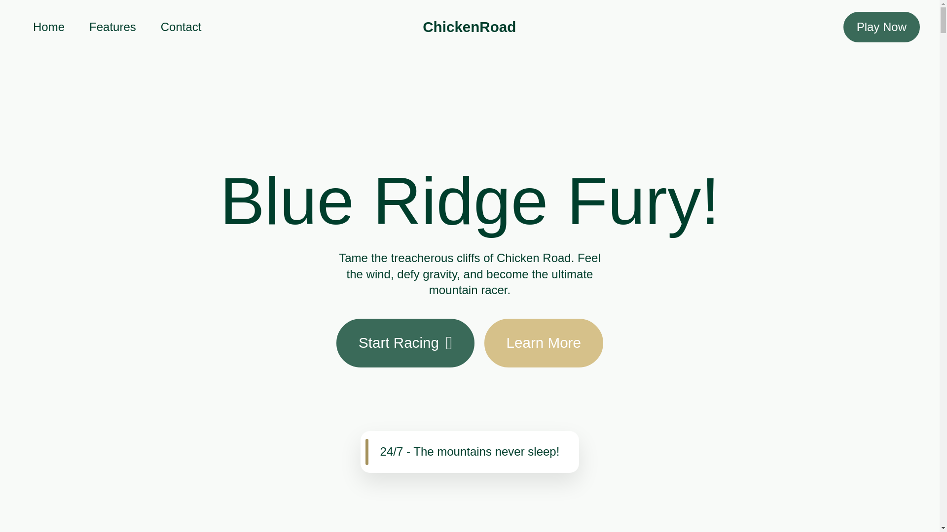 website screenshot of https://chickenroadiumho.pro/