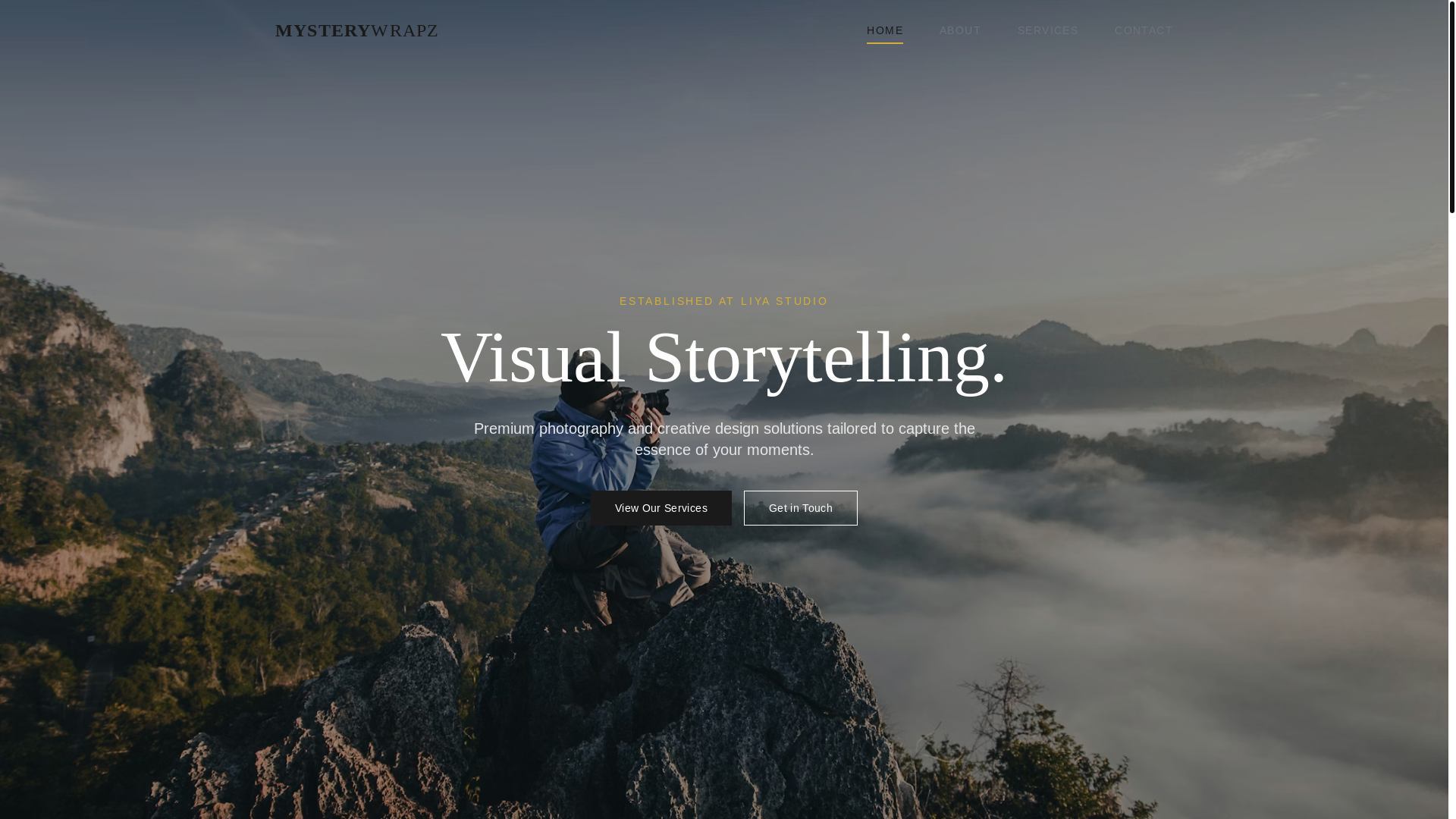 website screenshot of https://mysterywrapz.in/