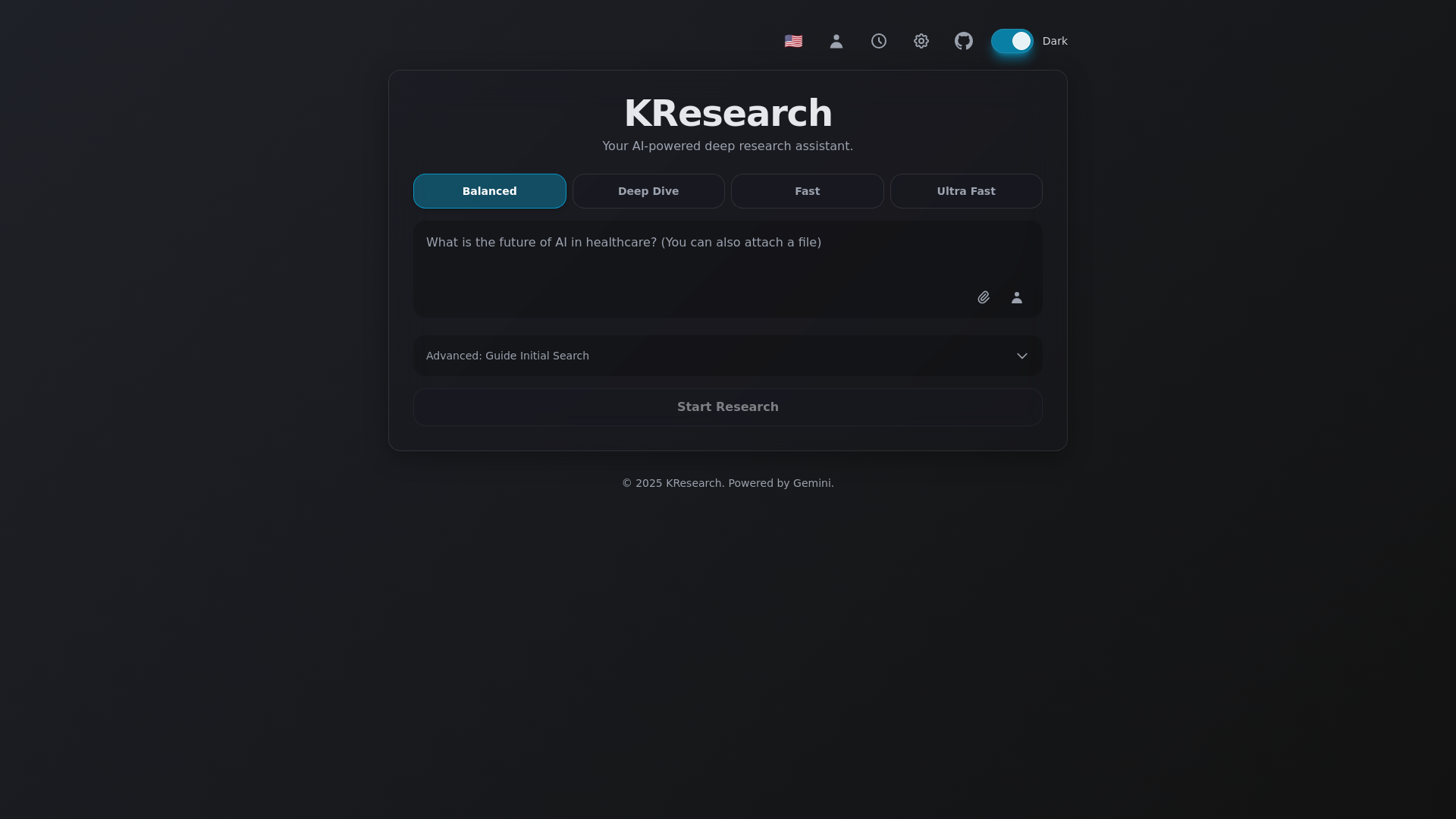 website screenshot of https://kresearcher.pages.dev/