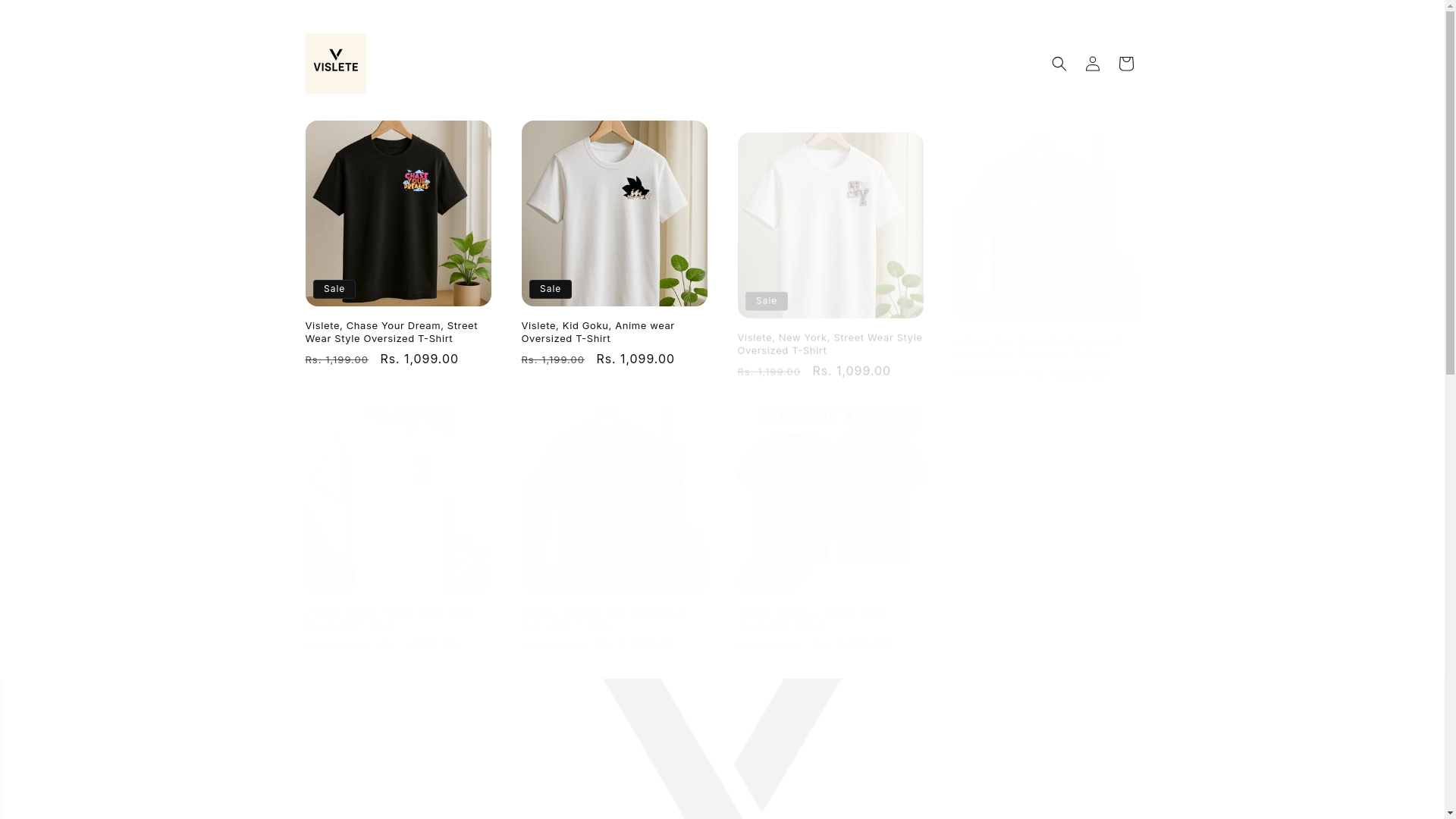 website screenshot of https://vislete.com/