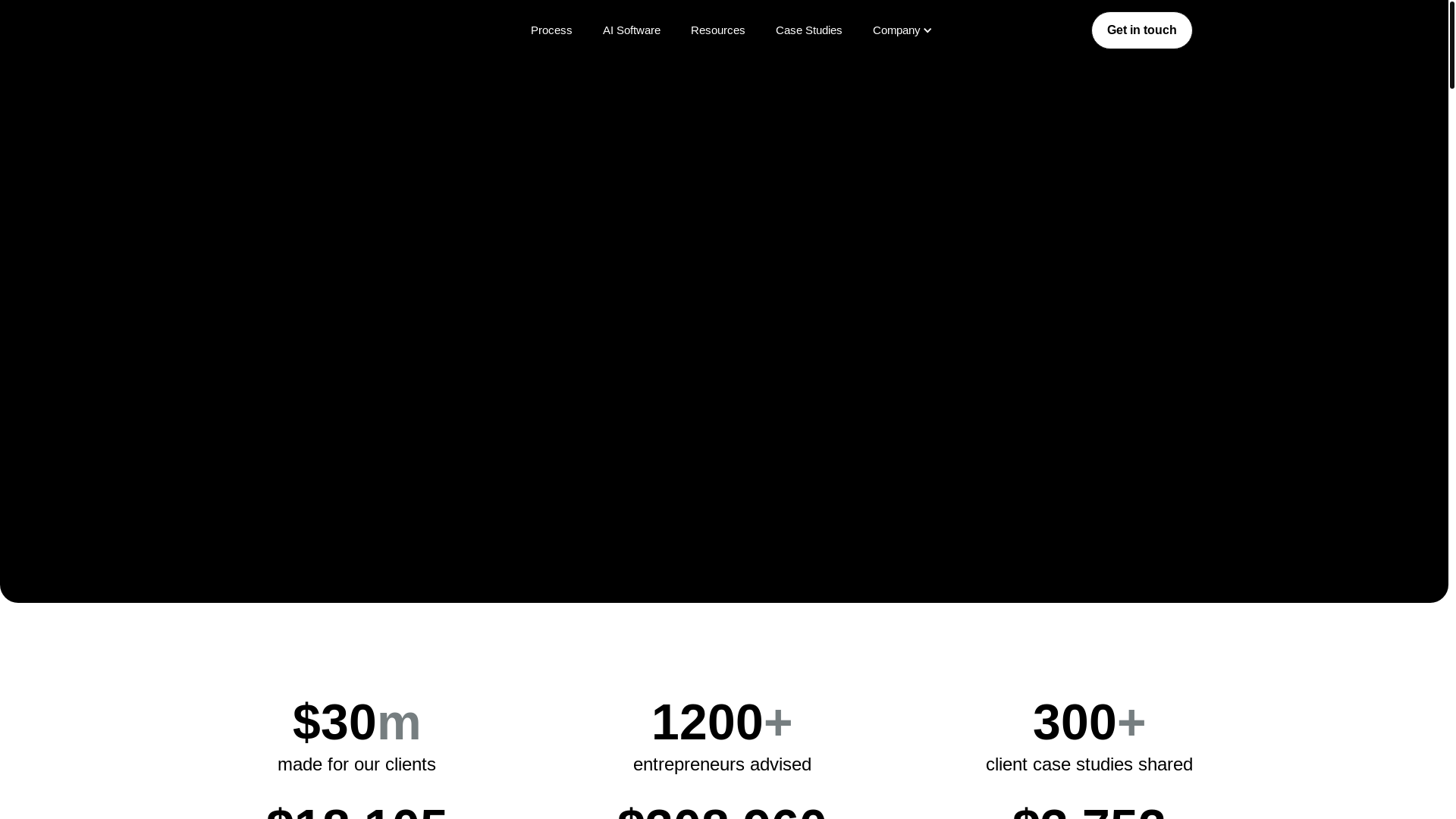 website screenshot of https://ultraai-agency.org/