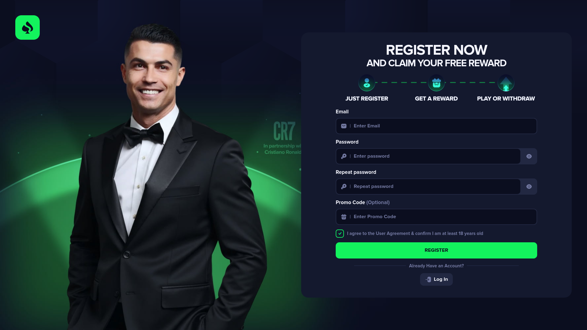 website screenshot of https://rswin.world/