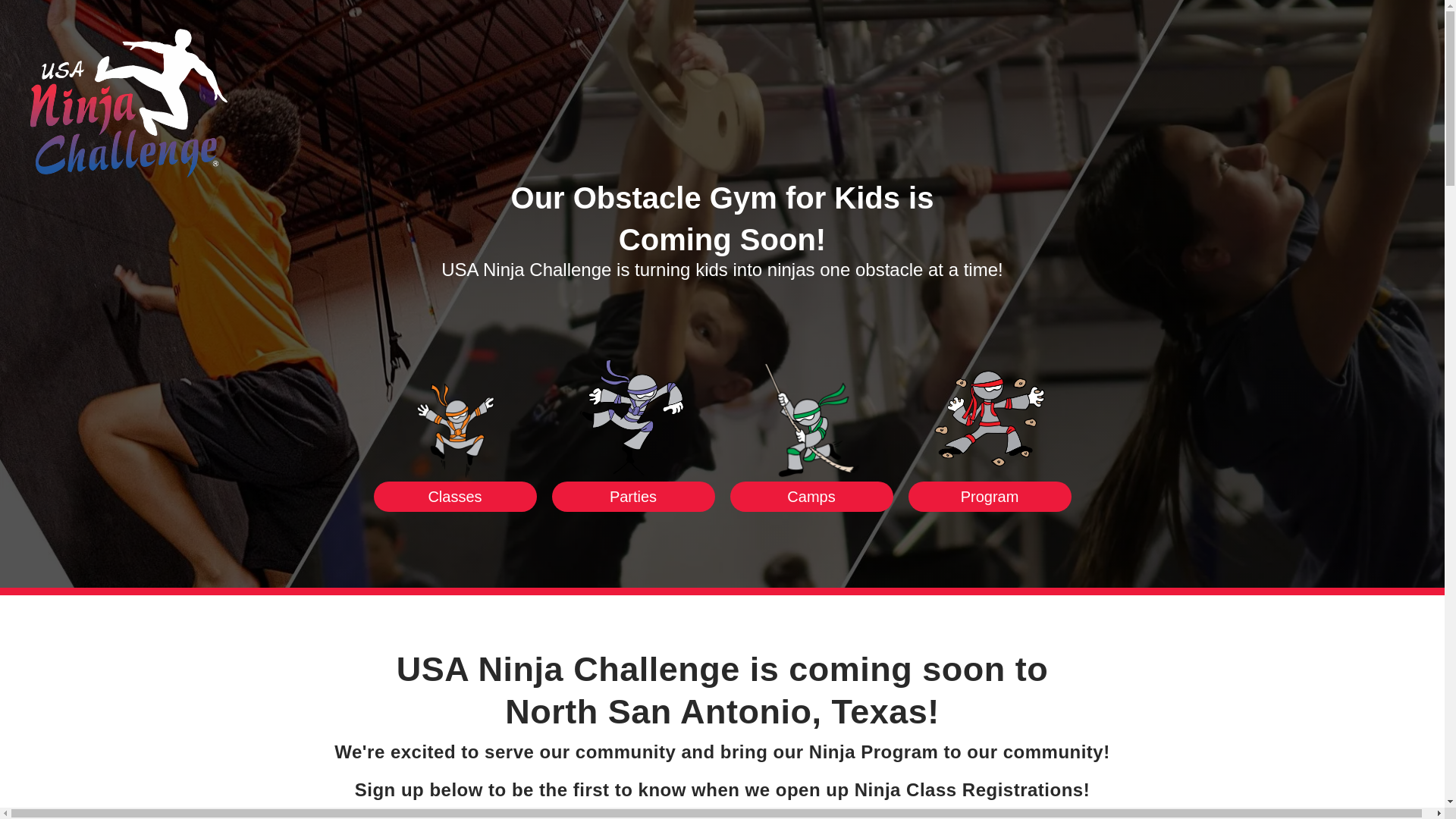 website screenshot of https://ninjanorthsanantonio.com/
