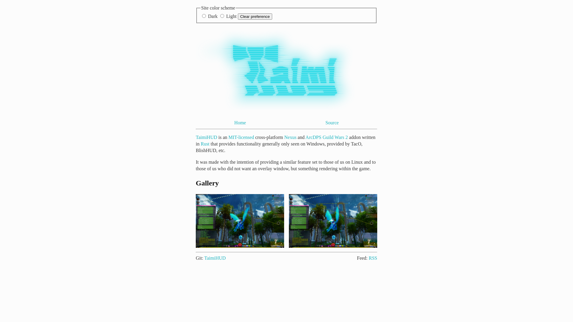 website screenshot of https://taimihud.pages.dev/