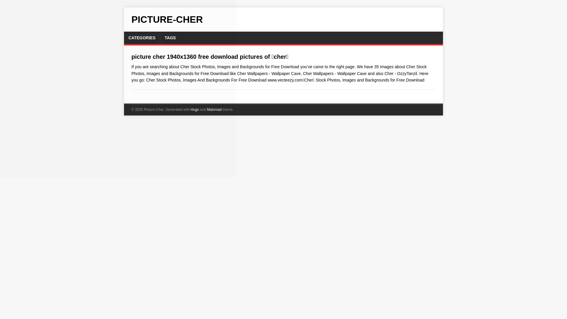 website screenshot of https://picture-cher.pages.dev/