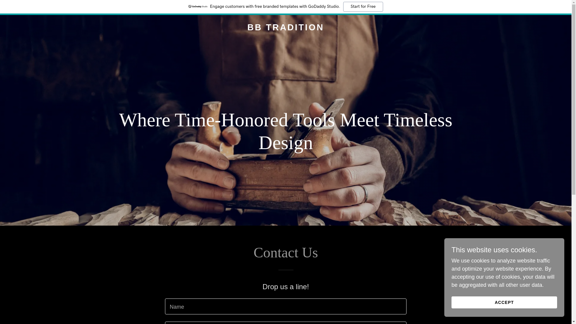 website screenshot of https://bbtradition.ch/