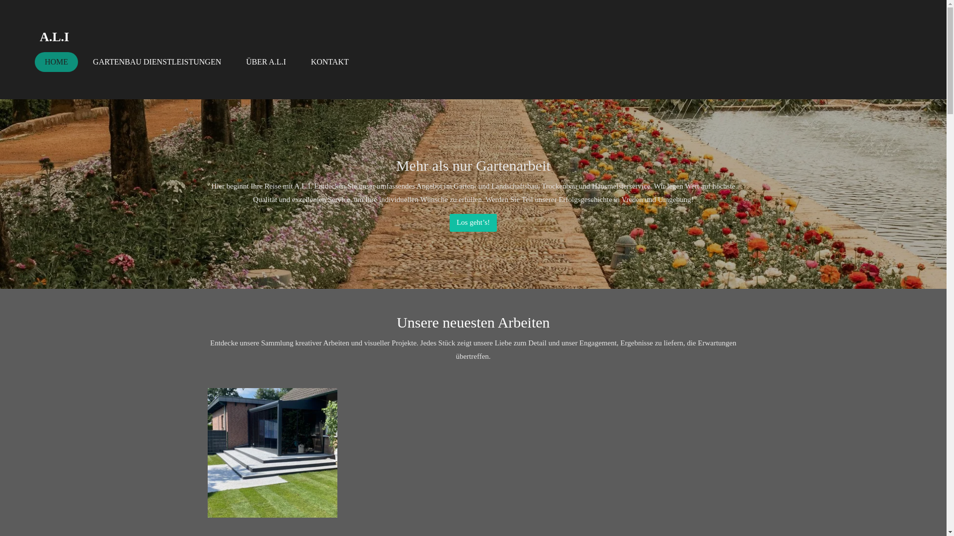 website screenshot of https://ali2025vreden.de/
