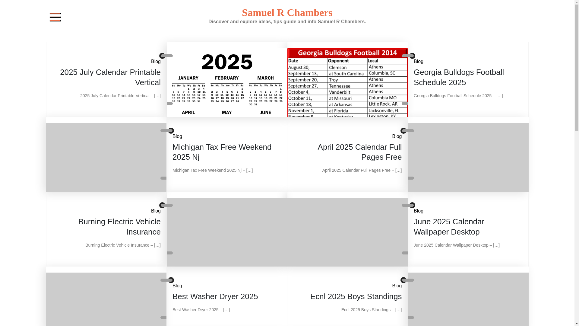 website screenshot of https://samuelrchambers.pages.dev/