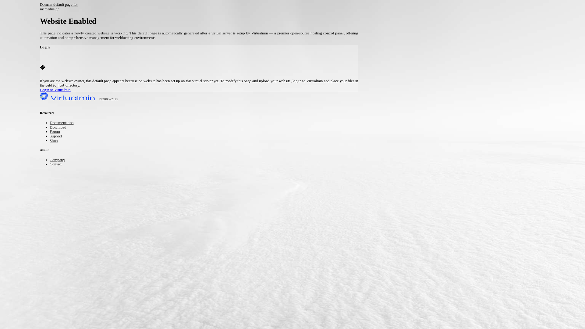 website screenshot of https://mercadus.gr/